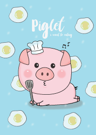 Piglet love eat