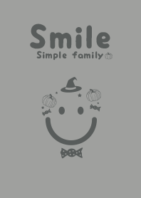 Smile & Halloween Ash gray