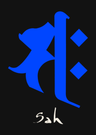 BONJI zodiac [saH] BLACK BLUE (0825