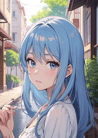 Chibi fantasy girl d6b933