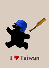 Black Bear & Baseball. 8-4