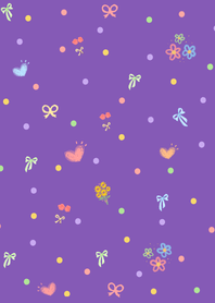 Cute Little Doodles_Pop Purple JP