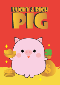Lucky & Rich cute pig Theme