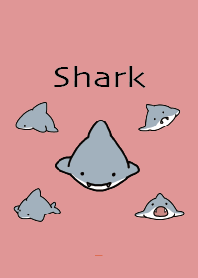 Red : Simple shark.