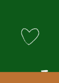 Simple chalkboard style.