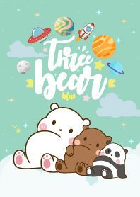 หมีชาวแก๊งค์ กาแล็กซี่ สีมิ้นต์