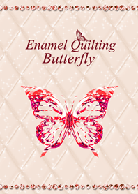 Enamel Quilting & Butterfly#6