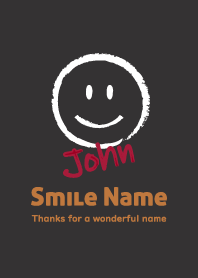 Smile Name JOHN