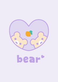 熊 檸檬 [紫色]