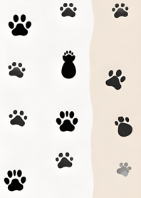 Cat Paw Prints mfX04