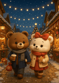 Cozy Christmas Market Date