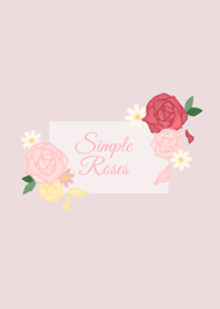 Simple pink rose for Japan