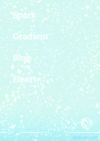Spark Gradient Blue Heart