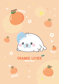 Whale&Seal Orange Lover Happy