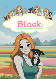 Black with dogs and cats04