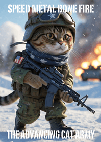The advancing cat army 25