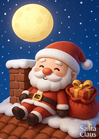 Santa Claus : Delivering presents