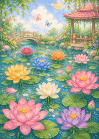 Lotus Blossom Garden.
