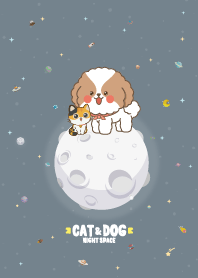 ทาสหมาแมว อวกาศ สีเทา