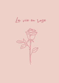 La vie en rose #dusty pink