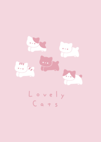 5 cats/pink
