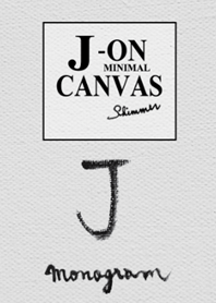 J on Canvas -Minimal-