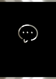 シンプルアイコン:ブラックシルバー