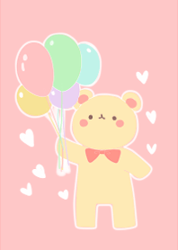 The bear and ballon