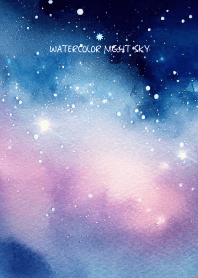 WATERCOLOR NIGHT SKY-hisatoto 42