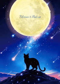 Bring good luck Full moon & Cat 35*