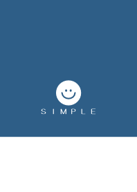 SIMPLE(white blue)V.737b