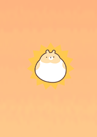 The hamster noticed happiness 101