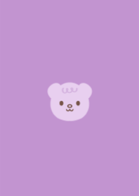 cute purple bear :)
