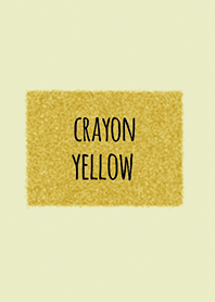 Crayon Yellow 1 / Square