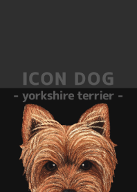 ICON DOG - Yorkshire terrier - BLACK/05