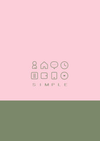 SIMPLE(pink green)V.987b