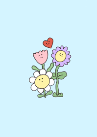 Flowere and sunlight