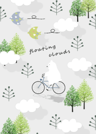 Gray Floating clouds 01_2