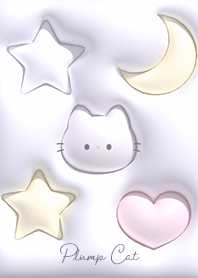 lilac Cat, moon and stars 12_2