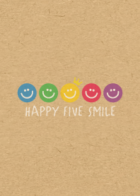 HAPPY FIVE SMILE -CROWN KRAFT 7-