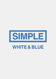 Simple dress up (white & blue) 2