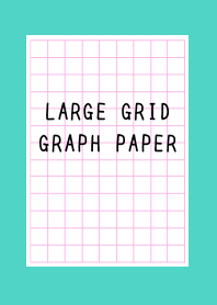 LARGE PINK GRID GRAPH PAPER-EMERALDj