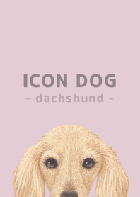 ICON DOG - dachshund - PASTEL PK/09