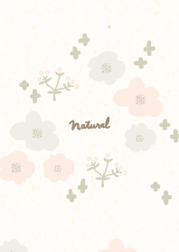 Two-color flower fashionable22 Japan