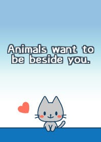 Animals want to be beside you.016-2CBlue