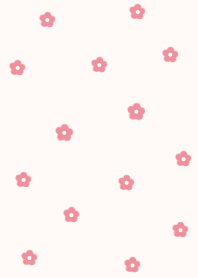 flower pattern(JP)ivorypink