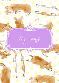 Nap corgi