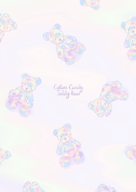 Cotton Candy Teddy bear - UC .