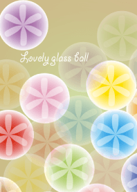 Lovely glass ball