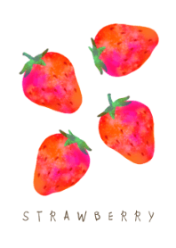 Chic strawberry illust